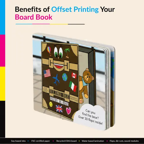 Benifits of Offset Printing Your Board Book